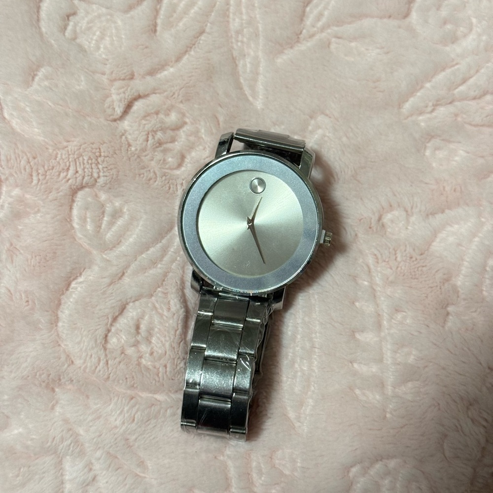 Silver Stainless Steel Watch